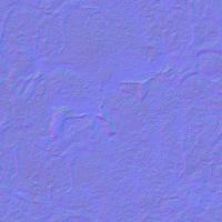 seamless wall plaster normal map 0005